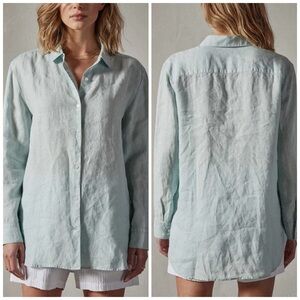 James Perse Relaxed Linen Shirt